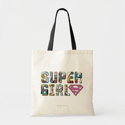 Tote Bag Supergirl Comic Logo (Devant)