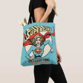 Tote Bag Supergirl fait tout mieux que toi (De près)