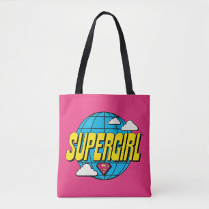 Tote Bag Supergirl Graphique Pop Global