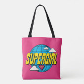 Tote Bag Supergirl Graphique Pop Global (Dos)