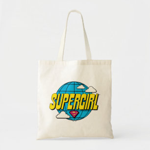 Tote Bag Supergirl Graphique Pop Mondial