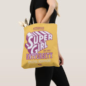 Tote Bag Supergirl Metropolis University Athletics Départem (De près)