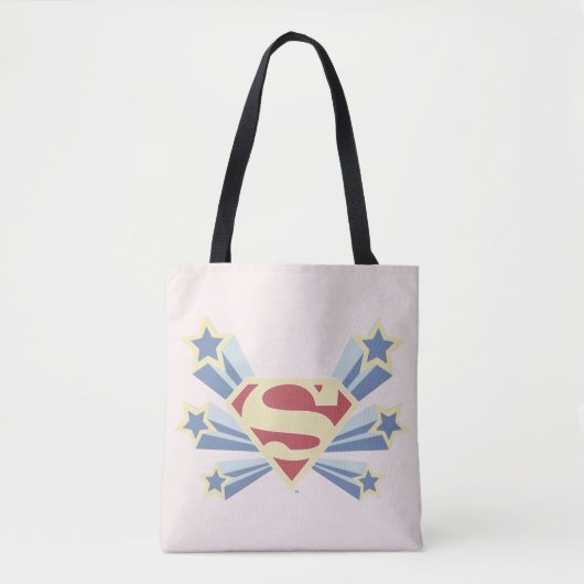 Tote Bag Supergirl Stars S-Shield (Devant)