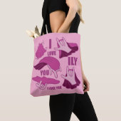 Tote Bag Superhero ILY - ASL Design (De près)
