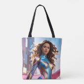 TOTE BAG SUPERHÉROÏNE - FANTASY SCI-FI (Dos)