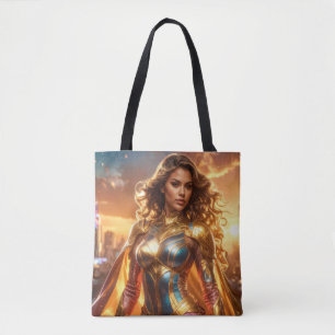 TOTE BAG SUPERHÉROÏNE - FEMME SUPERHÉROÏNE