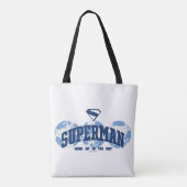 Tote Bag Superman dans le monde (Dos)