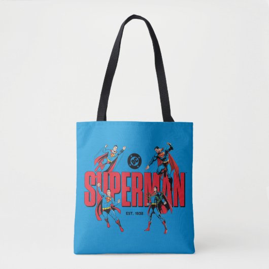 Tote Bag Superman Legends Forever Graphic (Devant)