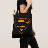 Tote Bag Superman | Logo inspiré d'Halloween (De près)