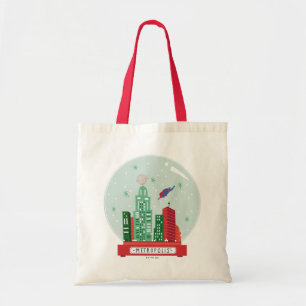 Tote Bag Superman Metropolis Globe des neiges