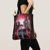 Tote Bag Supernatural Crowley, Dean et Sam (De près)