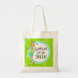 Tote Bag Suprême sur la blonde verte