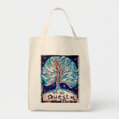 Tote Bag Sur la quête de ma vie (Devant)