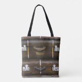 Tote Bag Sur la route - voyage - illustration (Dos)