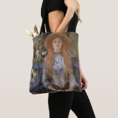 Tote Bag Sur un banc de Berthe Morisot (De près)