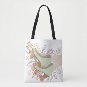 Tote Bag Sur une Roll Roller Patins !