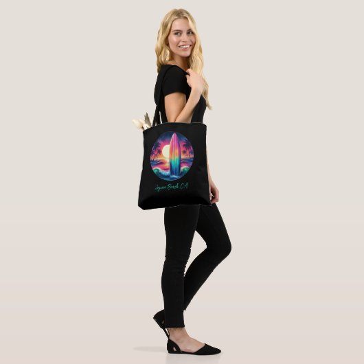 Tote Bag Surboard Escape (Sur le modèle)