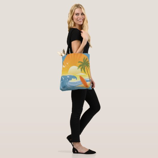 TOTE BAG SURF ! (Sur le modèle)