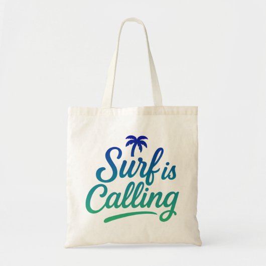 Tote Bag Surf appelle (Devant)