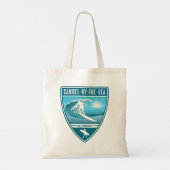 Tote Bag Surf Carmel-By-The-Sea Californie (Dos)