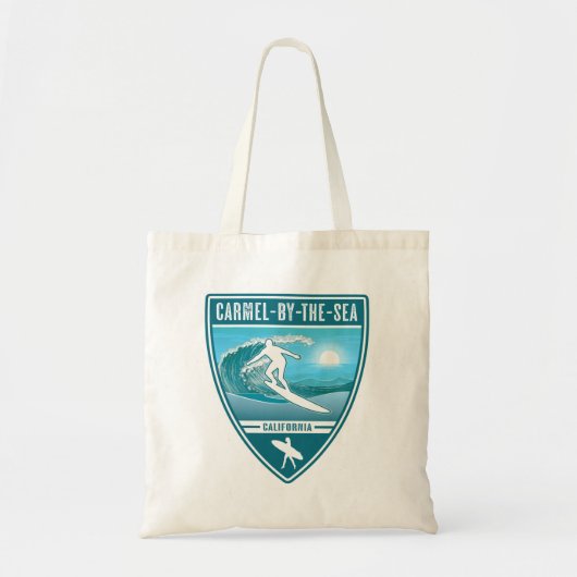 Tote Bag Surf Carmel-By-The-Sea Californie (Devant)
