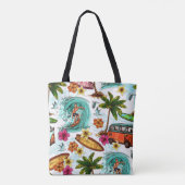 Tote Bag Surf cool motif (Dos)