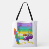 Tote Bag Surf d'un océan à l'autre (Dos)