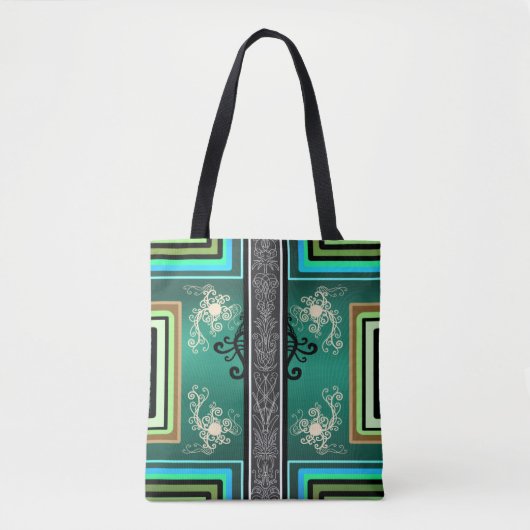 Tote Bag Surf Jade (Devant)