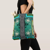 Tote Bag Surf Jade (De près)