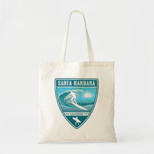 Tote Bag Surf Père Noël Barbara Californie