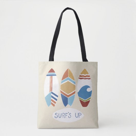 Tote Bag Surf ! Planches de surf (Devant)