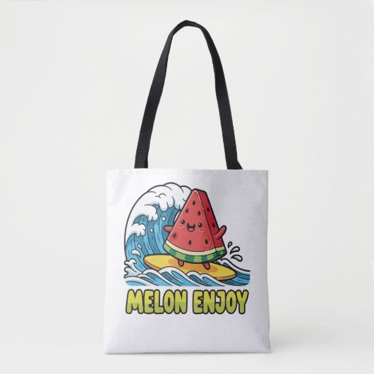 Tote Bag Surf & Snack (Devant)