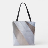 Tote Bag Surface beige et blanche (Dos)