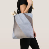 Tote Bag Surface beige et blanche (De près)