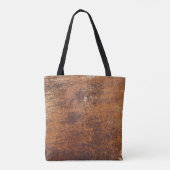 Tote Bag Surface métallique texturée rouillée (Dos)