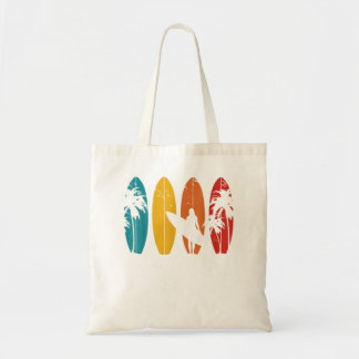 Tote Bag Surfer Cadeau Vintage Surf Surf Plage