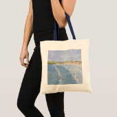 Tote Bag Surfer chez Porthmeor (Devant (produit))