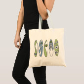 Tote Bag Surfer de paix (Devant (produit))