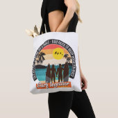 Tote Bag Surfer ensemble - Gardez votre équilibre (De près)