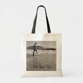 Tote Bag Surfer par Shirley Taylor (Devant)
