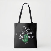 Tote Bag Survivant de la transplantation rénale (Devant)
