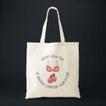Tote Bag Survivant du cancer du sein<br><div class="desc">Soutenez quelqu'un que vous connaissez et aidez à trouver un remède pour le cancer du sein. C’est une combattante. Sauvez les soutiens-gorge !</div>