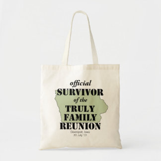 Tote Bag Survivant officiel de la Réunion familiale - Iowa