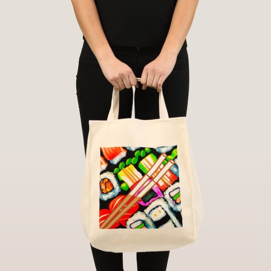 Tote Bag Sushi pop (Devant (produit))