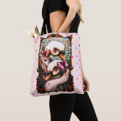 Tote Bag Swan lovers (De près)