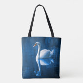 Tote Bag Swan sur le lac (Dos)