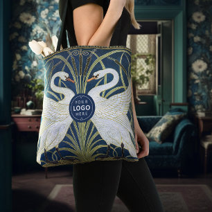 Tote Bag Swans Art Déco Nouveau Walter Crane Victorian