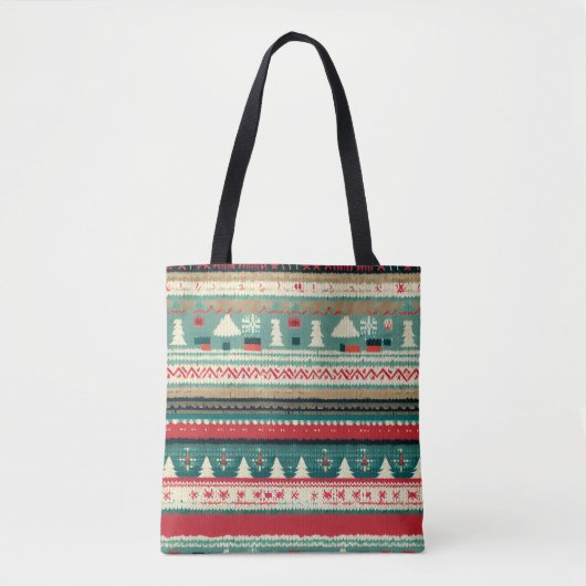 Tote Bag Sweat moche de Noël 3 (Devant)