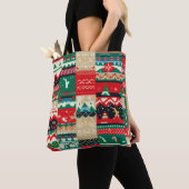 Tote Bag Sweat moche de Noël 8 (De près)