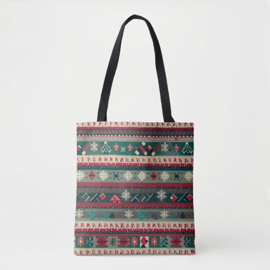 Tote Bag Sweat moche Noël 4 (Devant)